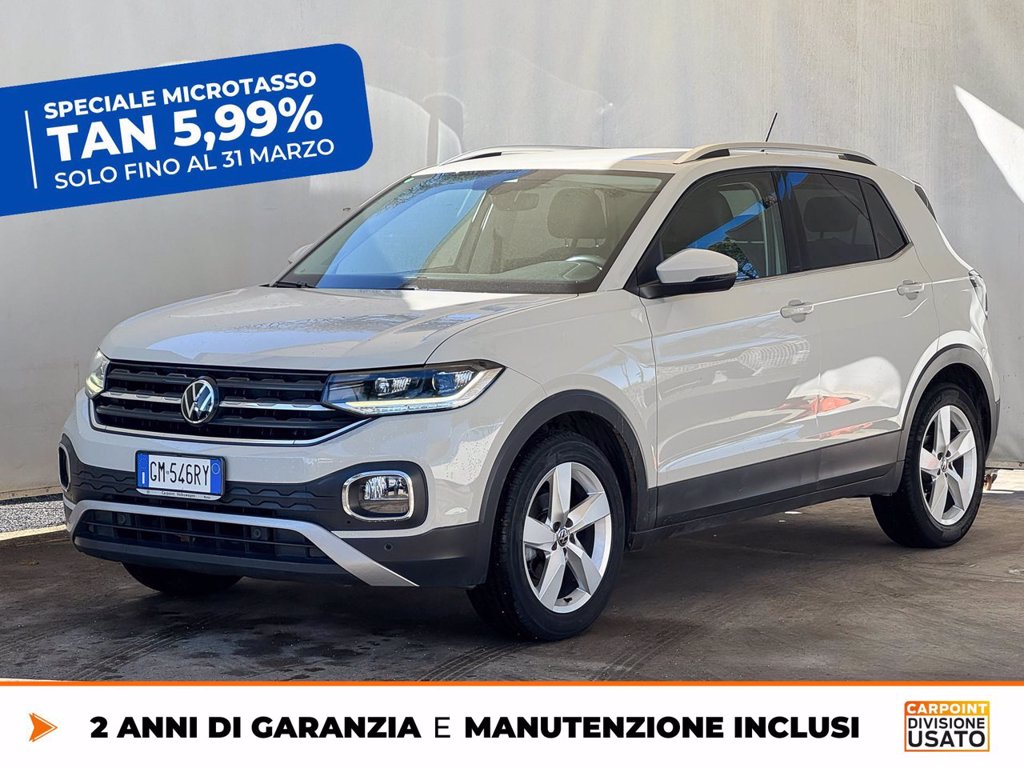 VOLKSWAGEN T-cross 1.0 tsi advanced 110cv dsg