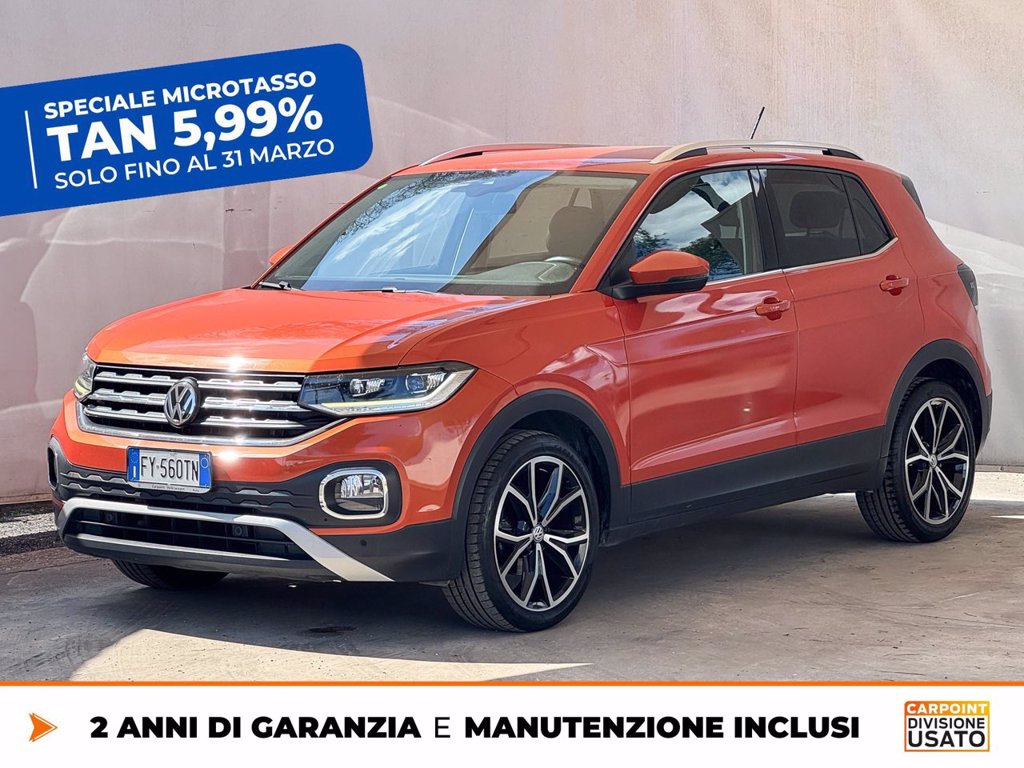 VOLKSWAGEN T-cross 1.0 tsi advanced 115cv dsg