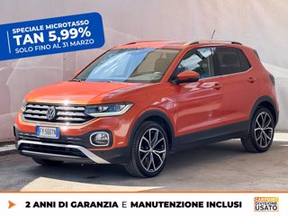 VOLKSWAGEN T-cross 1.0 tsi advanced 115cv dsg