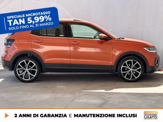 VOLKSWAGEN T-cross 1.0 tsi advanced 115cv dsg